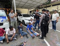 7 Debt Collector Depok Diringkus, Polisi Temukan Senpi dan Peluru Tajam