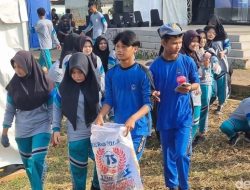 Warga-Siswa Bersihkan Alun-alun Cikande, Gerakan Peduli Sampah yang Menjanjikan Perubahan