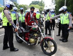 Polisi Tangkap Motor Tanpa Pelat Belakang, Ternyata Utang Kredit Miliaran Rupiah!