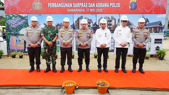 Kapolri Luncurkan Asrama Polresta Samarinda, Pelayanan Masyarakat Ditingkatkan