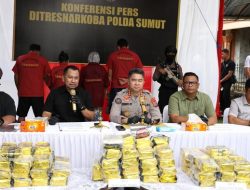 **Polda Sumut Gagalkan Pengiriman Besar 100 Kg Sabu, Tangkap Pasutri Kurir di Pelabuhan Merak**