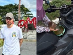 “Jelajah Sensasional Kevin Diks di Lombok: Motor Matik dan Bensin Eceran!”