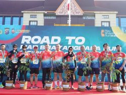 Polda Riau Beri Hadiah ‘Unik’, 79 Finisher Fun Run 7,9K Dapat Pohon