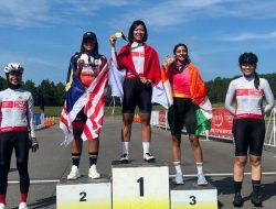 Polri Raih Emas Perdana di World Police and Fire Games dalam Balap Sepeda