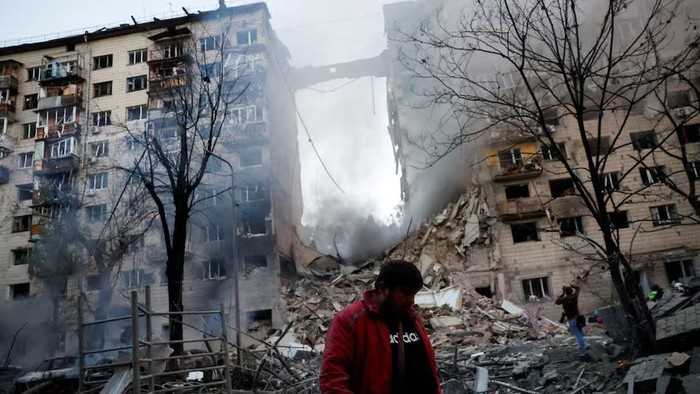 **Rusia Serang Lagi Ukraina, 7 Orang Jadi Korban**