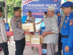 Polda Riau Berikan ‘Oase’ di Tengah Kebutuhan Masyarakat Terpencil di Dumai