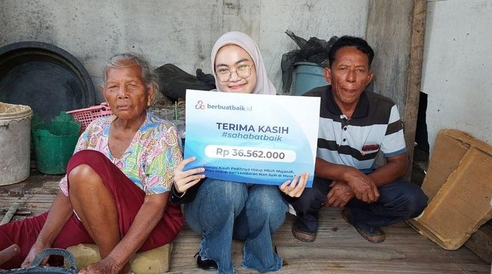 Sahabat Baik Bantu Mbah Mujanah Penjual Ikan Asin Renovasi Rumah, Harapan Masyarakat Terwujud