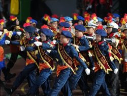 **Potret Memukau Siswa SD di Riau, Unjuk Kebolehan di Festival Polisi Cilik**