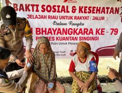Polda Riau Ajangkan Program ‘Jalur’ untuk Lansia Kuansing: Perhatian Kesehatan yang Tepat Waktu!