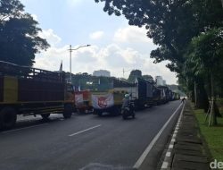 Polisi Amankan 6 Orang Saat Demo Sopir Truk di Jakpus – Update 1
