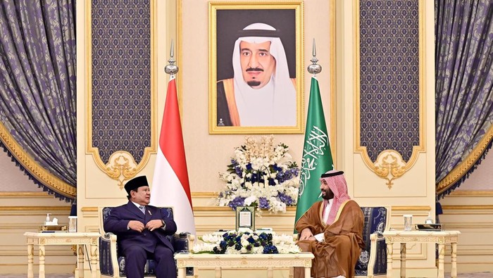 Pangeran MBS Sampaikan Salam dan Doa dari Raja Salman untuk Prabowo dalam Pertemuan Strategis