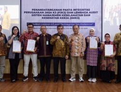 120 PJK3 & Lembaga SMK3 Gandeng Tangan, Tegakkan Pakta Integritas!
