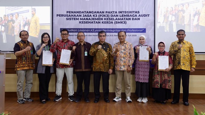 120 PJK3 & Lembaga SMK3 Gandeng Tangan, Tegakkan Pakta Integritas!