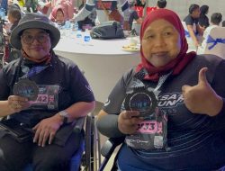 “Penyandang Disabilitas Berlari Adhyaksa Night Run, Rasa Senang Melebihi Capek”